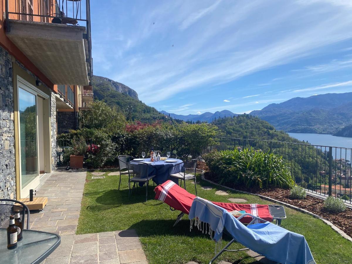 Vista Paradiso I - Garten Ferienwohnung Perledo Exteriör bild